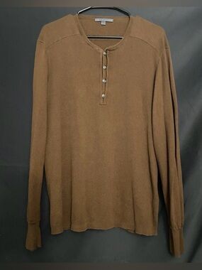 John Varvatos Chestnut Brown Knit Sweater